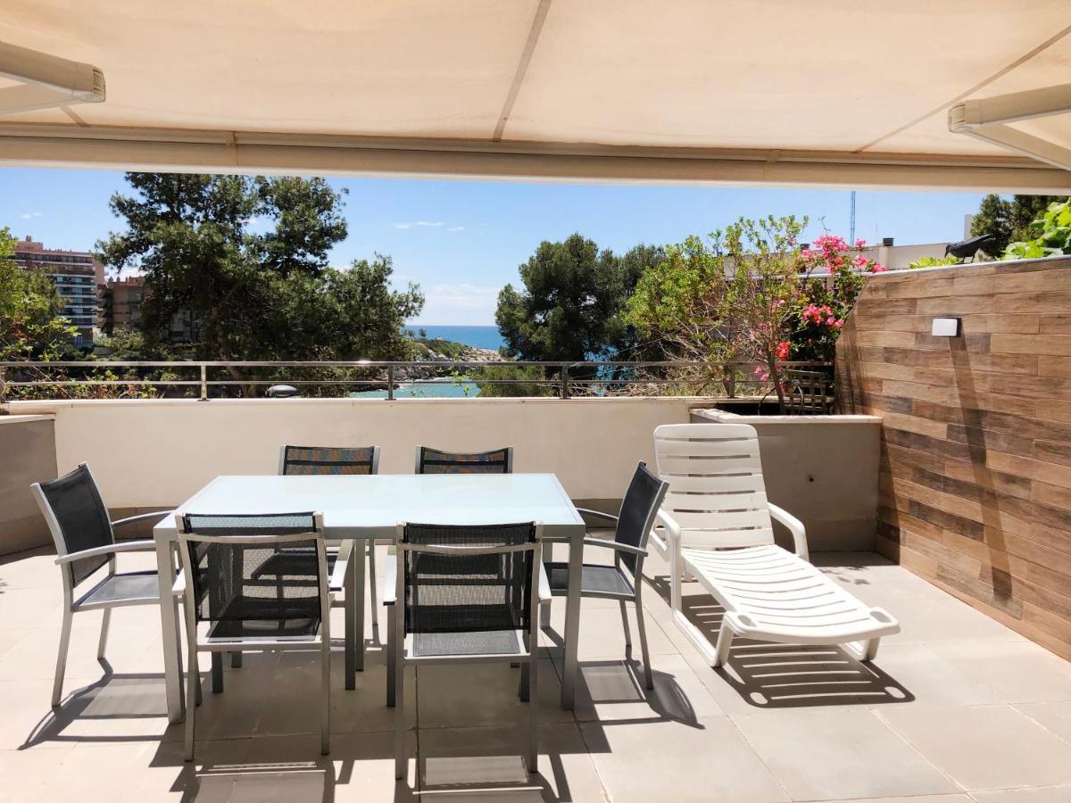Apartamento Playa Capellans - Gran terraza Salou Exterior foto